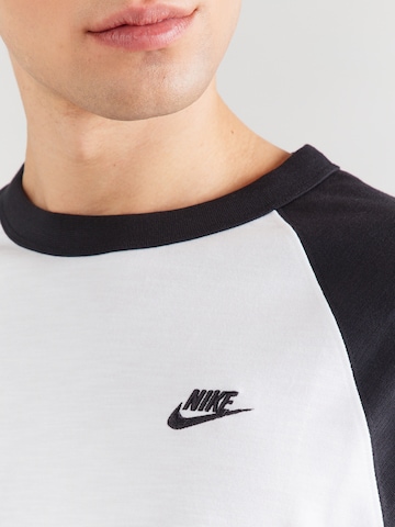 Nike Sportswear Majica 'CLUB' | bela barva