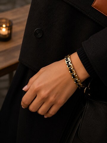 Holzwerk Bracelet 'STAFSEE' in Gold: front