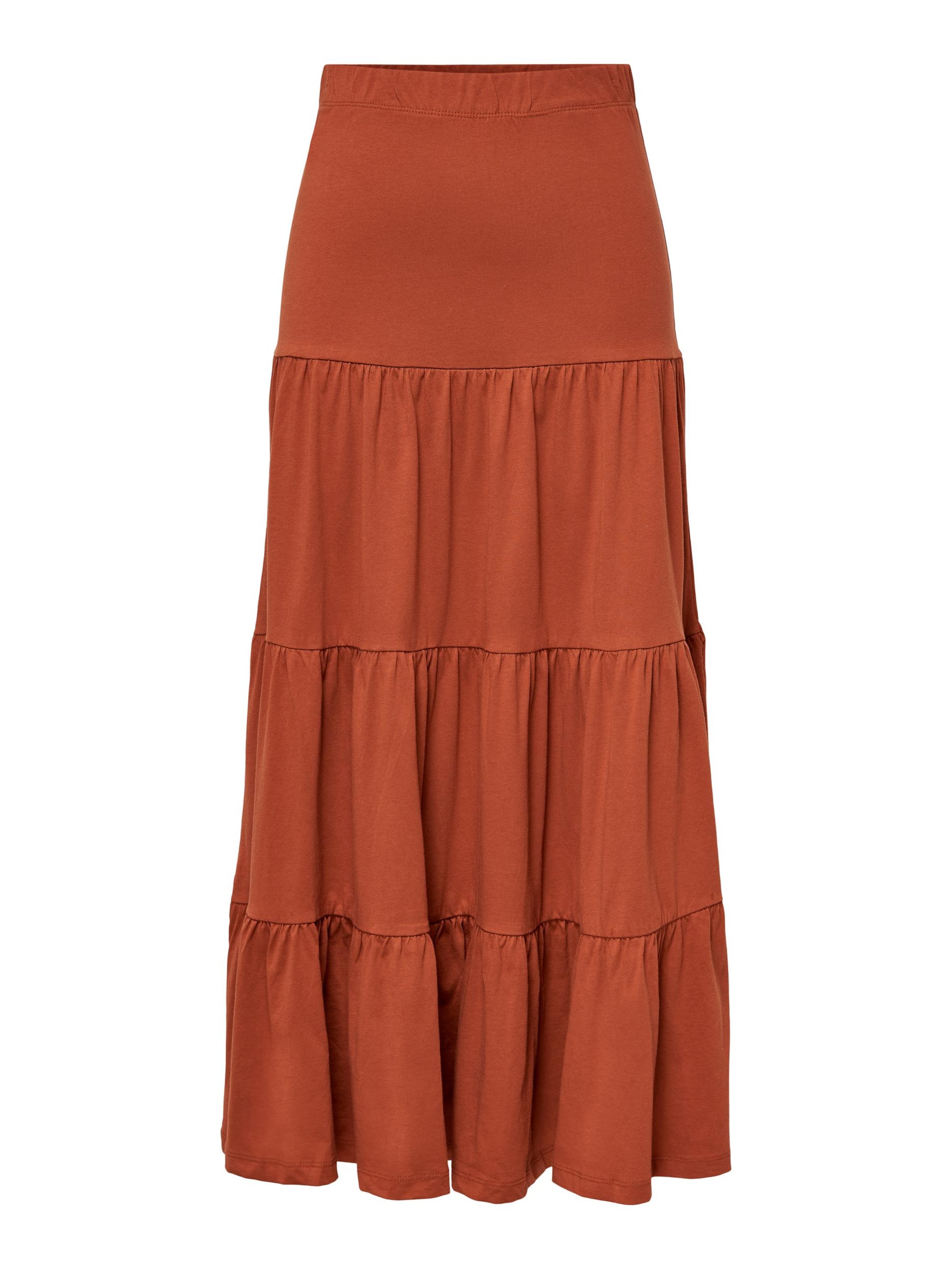 ONLY Skirt 'May' in Brown: front