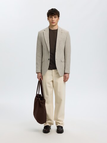 SELECTED Pulóver 'SLHTORINO' - barna