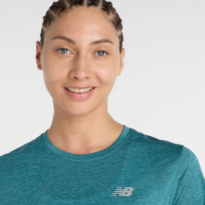 new balance Performance shirt 'Athletics' in L in Petrol, Item view