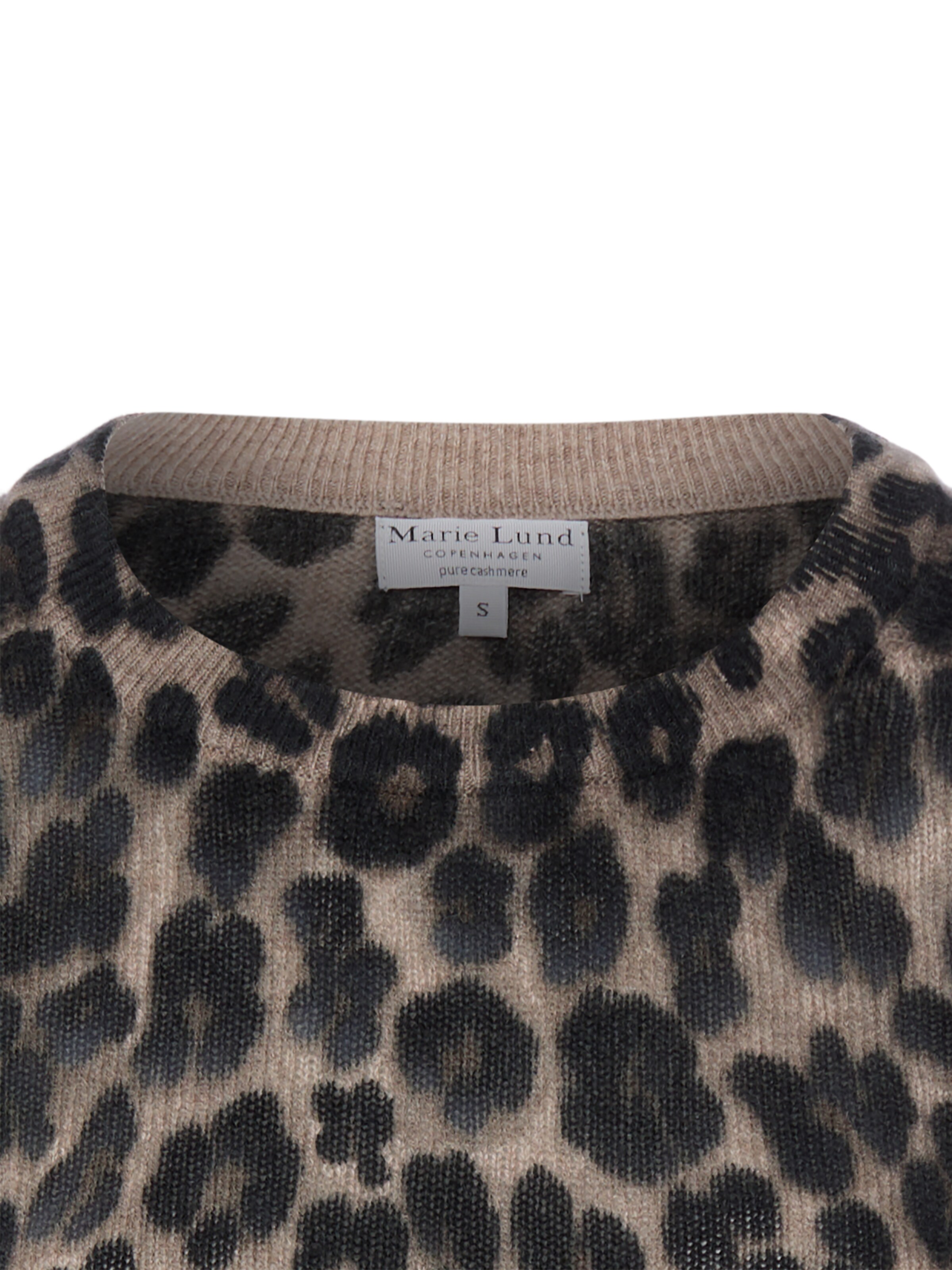 Pull-over Marie Lund en marron