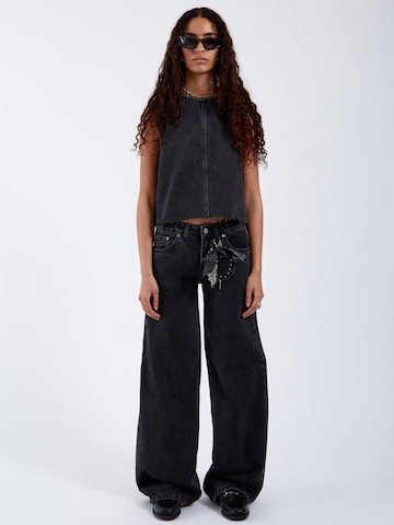 Dr. Denim Regular Jeans 'Rhue Wide' in Black