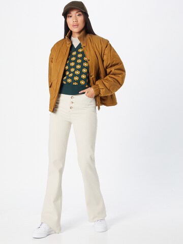 MADS NORGAARD COPENHAGEN Prehodna jakna 'Dream Jazzy' | rumena barva