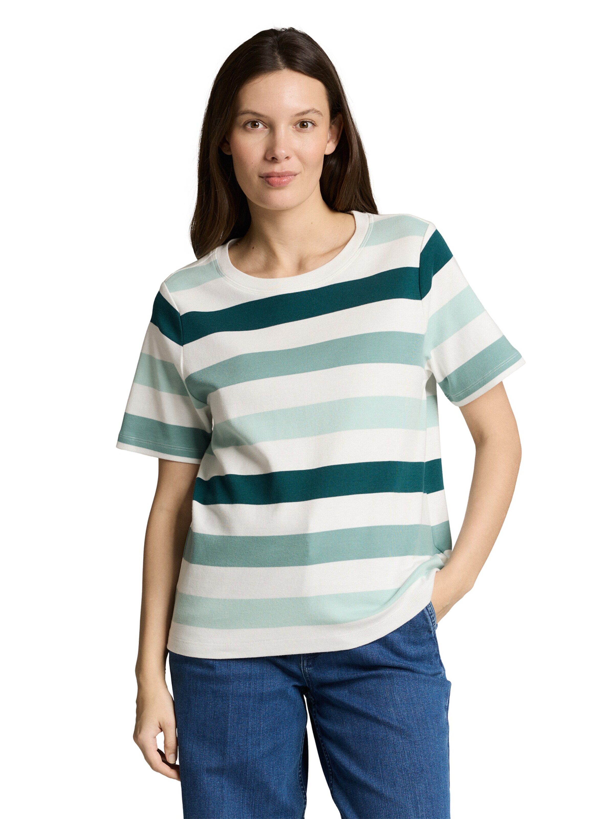 Maglietta di TOM TAILOR in bianco: frontale