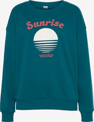 VIVANCE Bluzka sportowa w kolorze zielony: przód