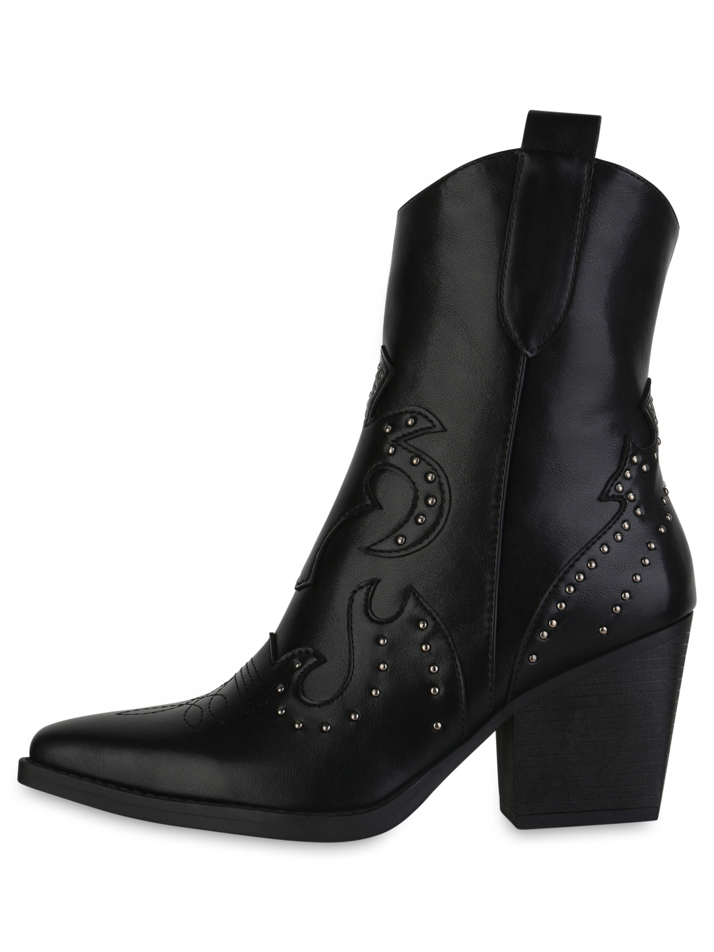 Van Hill Cowboy boot 'Serenity' in Black