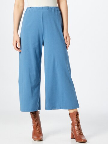 People Tree Zvonové kalhoty Kalhoty 'CHANDRE' – modrá: přední strana