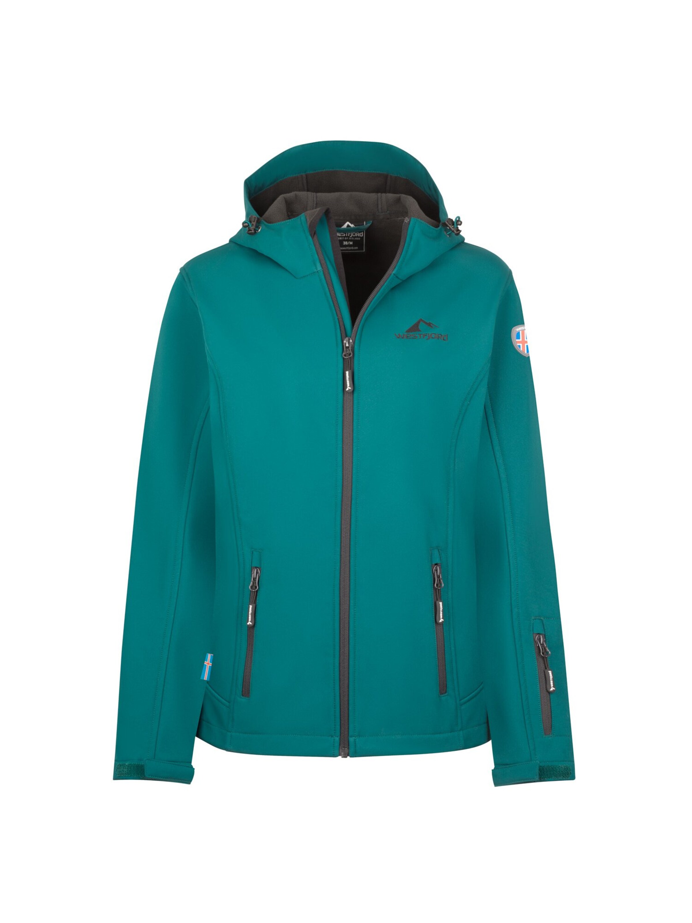 WESTFJORD Outdoor Jacket in Green: front
