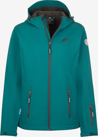 WESTFJORD Outdoor Jacket in Green: front