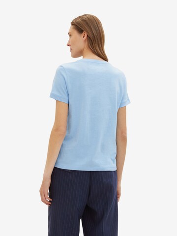 T-shirt TOM TAILOR en bleu