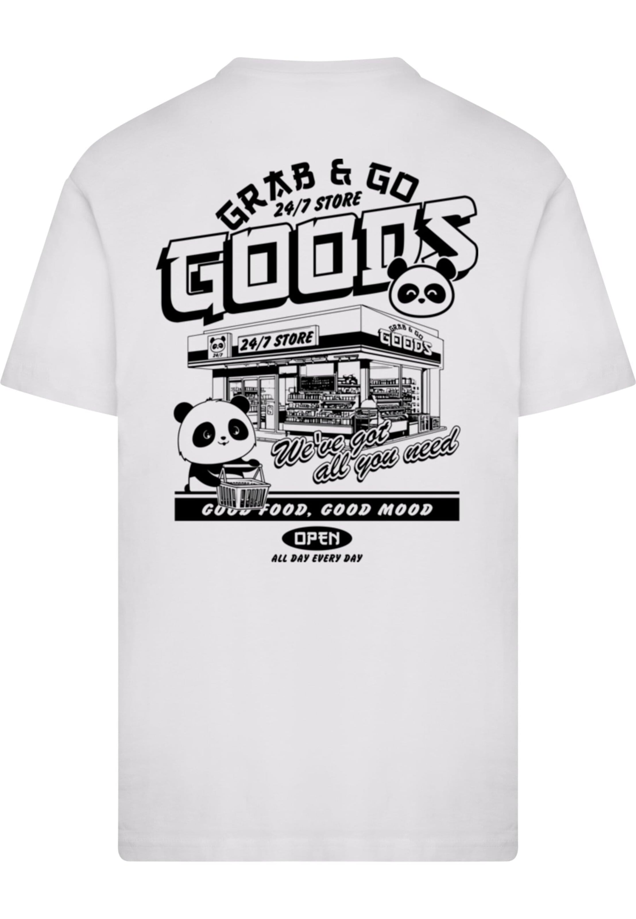 Mister Tee - Camisa 'Grab And Go' em branco