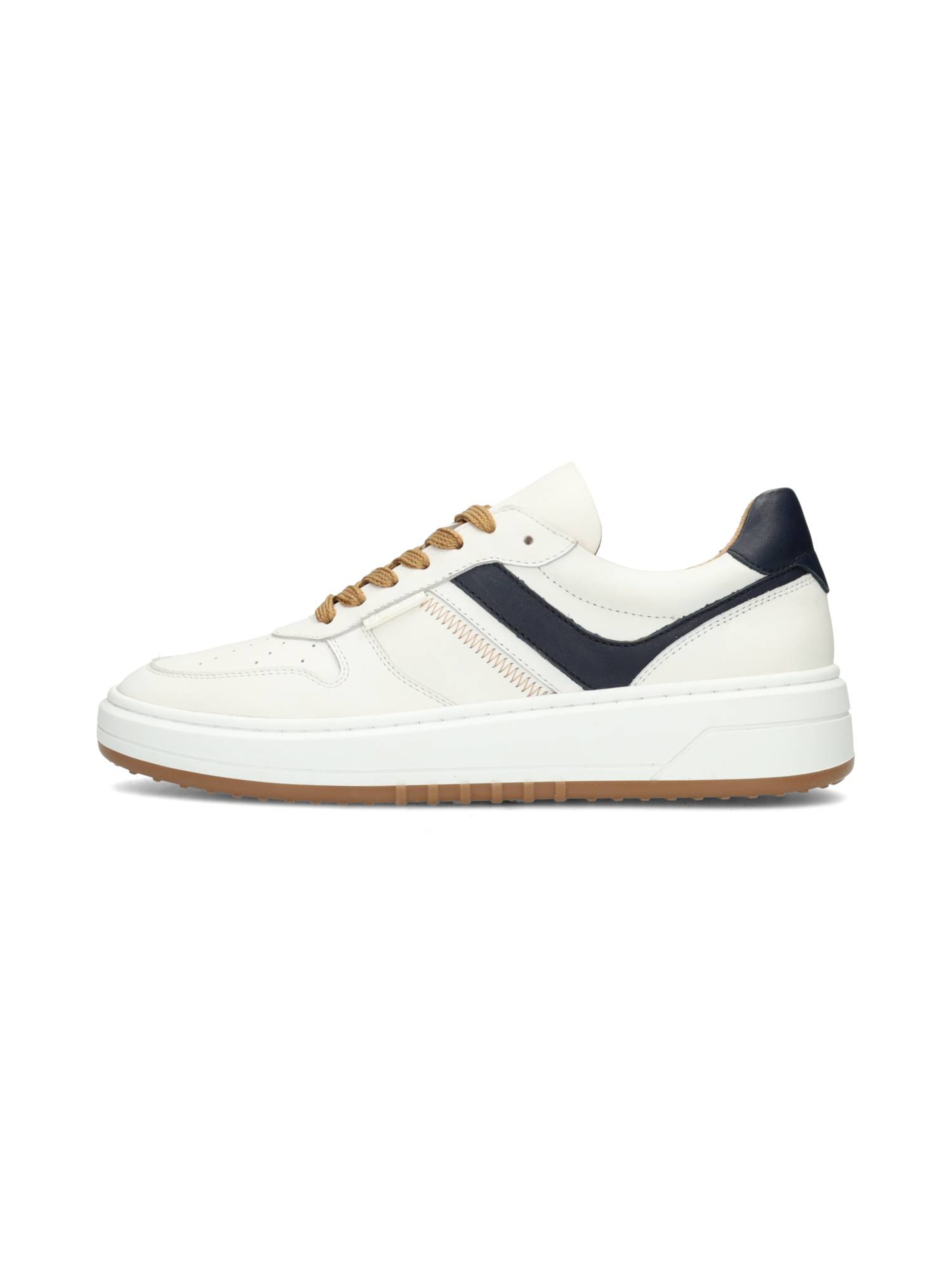 PS Poelman Platform trainers in White: front