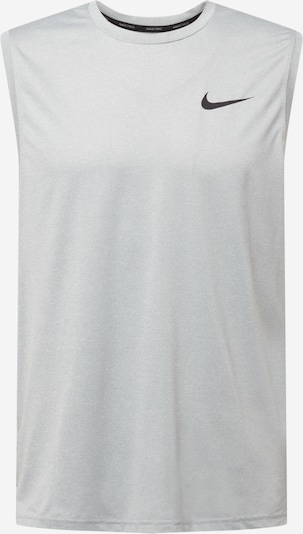 NIKE T-Shirt fonctionnel en gris / noir, Vue avec produit