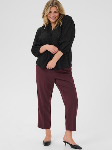 Camicia da donna 'KCMaia' di KAFFE CURVE in nero