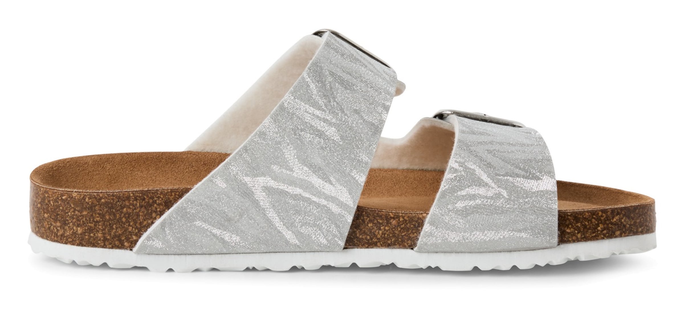 Mule Tamaris en argent