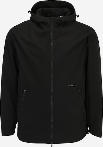 Jack & Jones Plus - Chaqueta de entretiempo 'VESTERBRO' en negro: frente