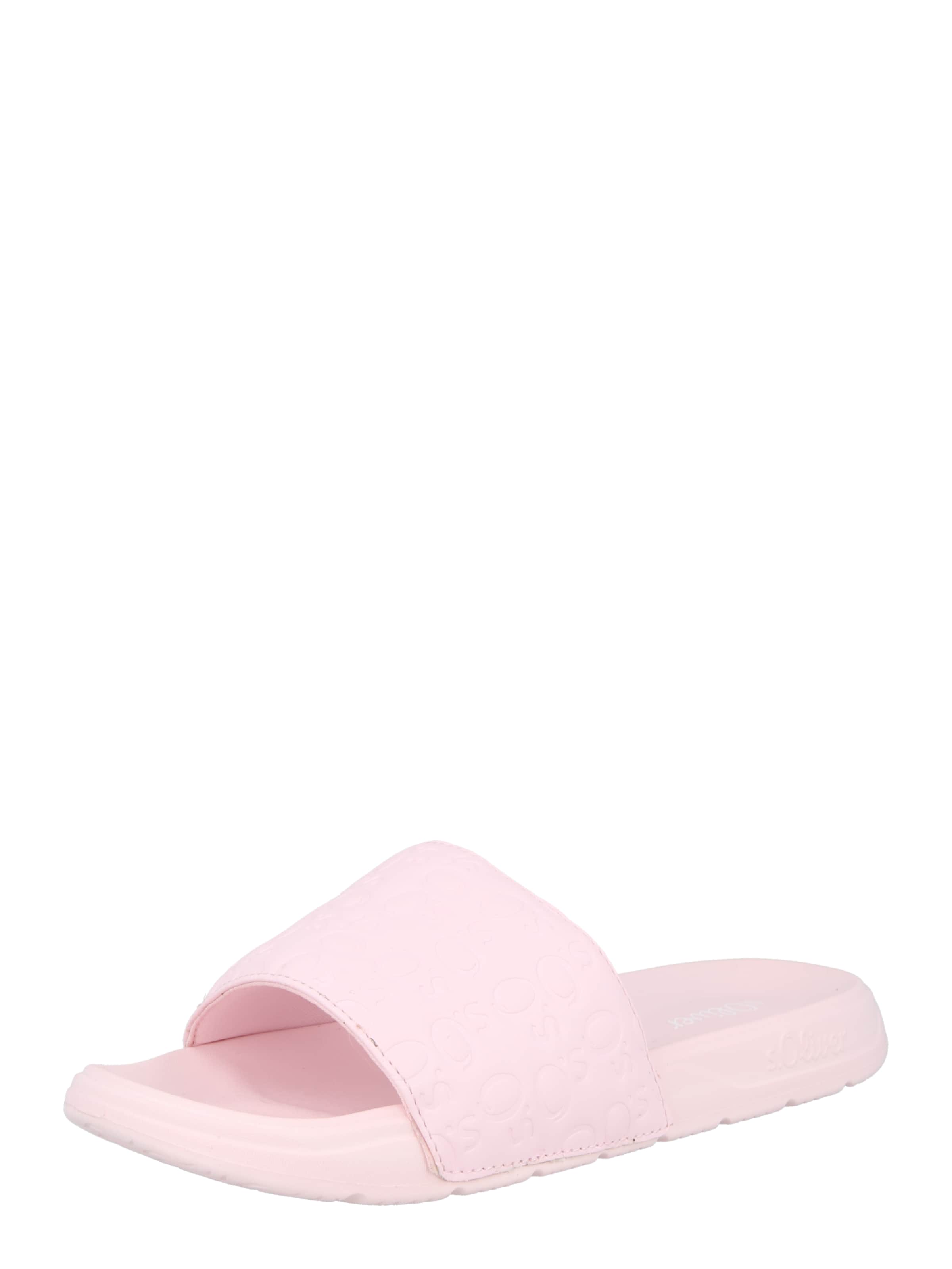 Saboți de la s.Oliver pe roz: față