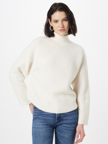 BOSS Orange Pullover 'Folanda' i hvid: forside