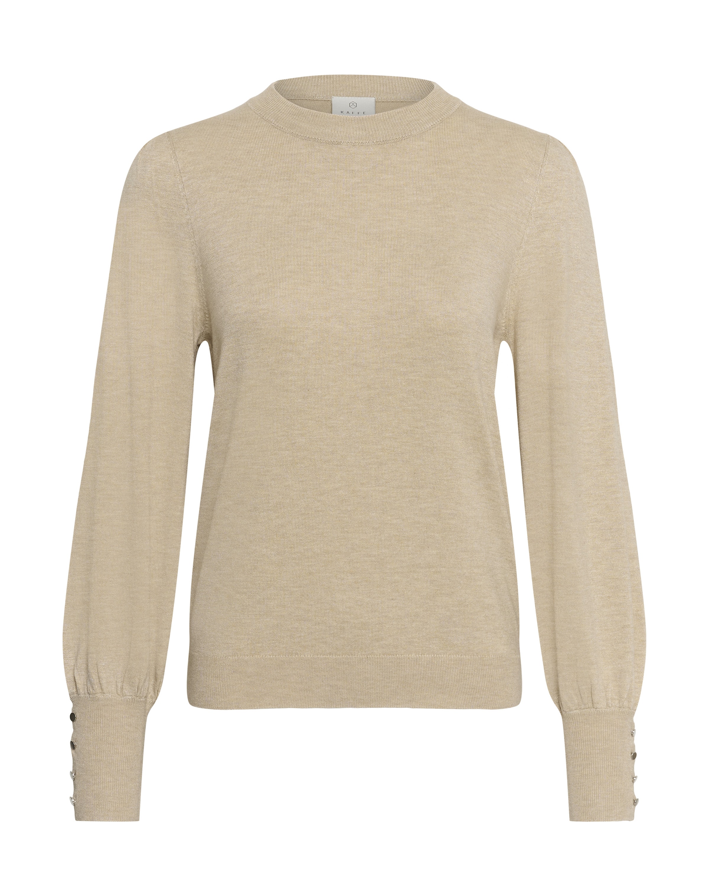 Kaffe Sweater 'KALizza' in Beige: front