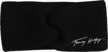 Bandeau TOMMY HILFIGER en noir : devant