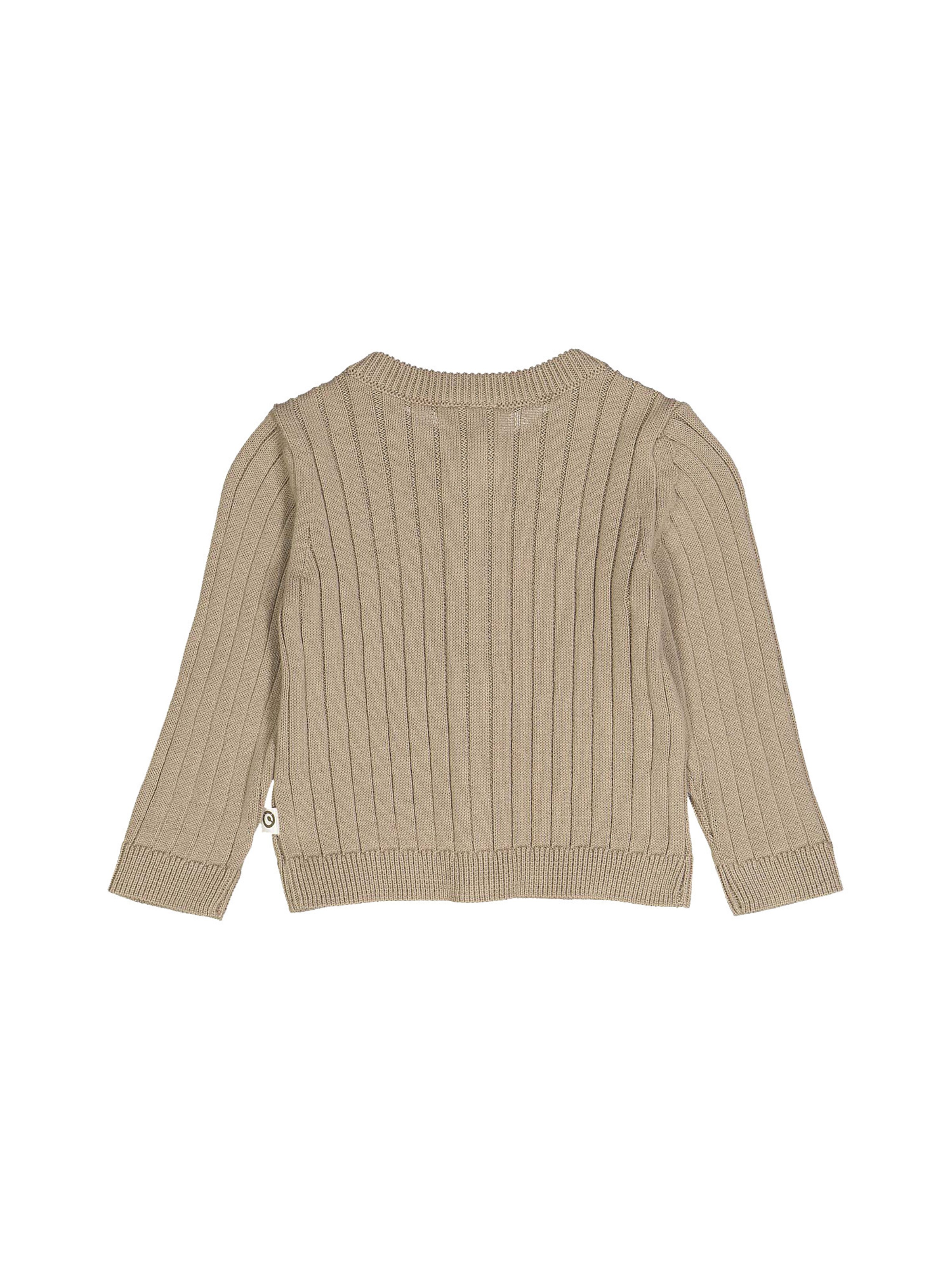Cardigan Müsli by GREEN COTTON en beige