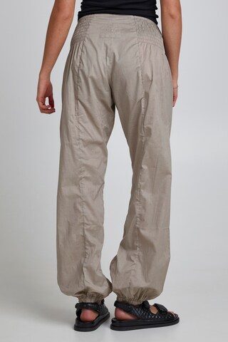 PULZ Jeans Tapered Trousers 'JILL' in Grey
