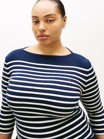 Maglietta di Tommy Hilfiger Curve in blu