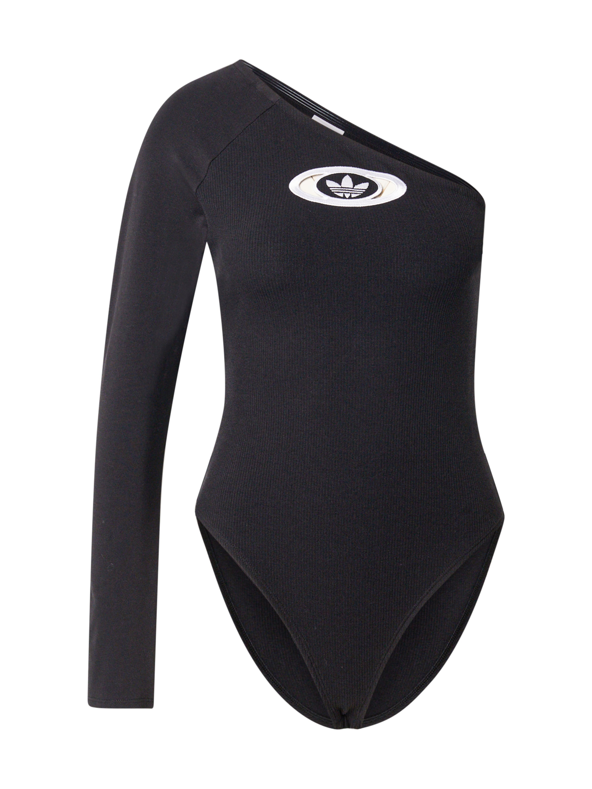Body a maglietta 'CAMPUS' di ADIDAS ORIGINALS in nero: frontale
