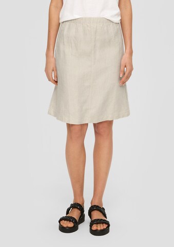 s.Oliver Rock in Beige: Vorderseite