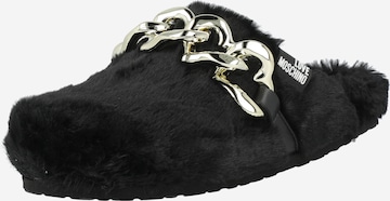 Love Moschino Mules 'FURRY' in Black: front