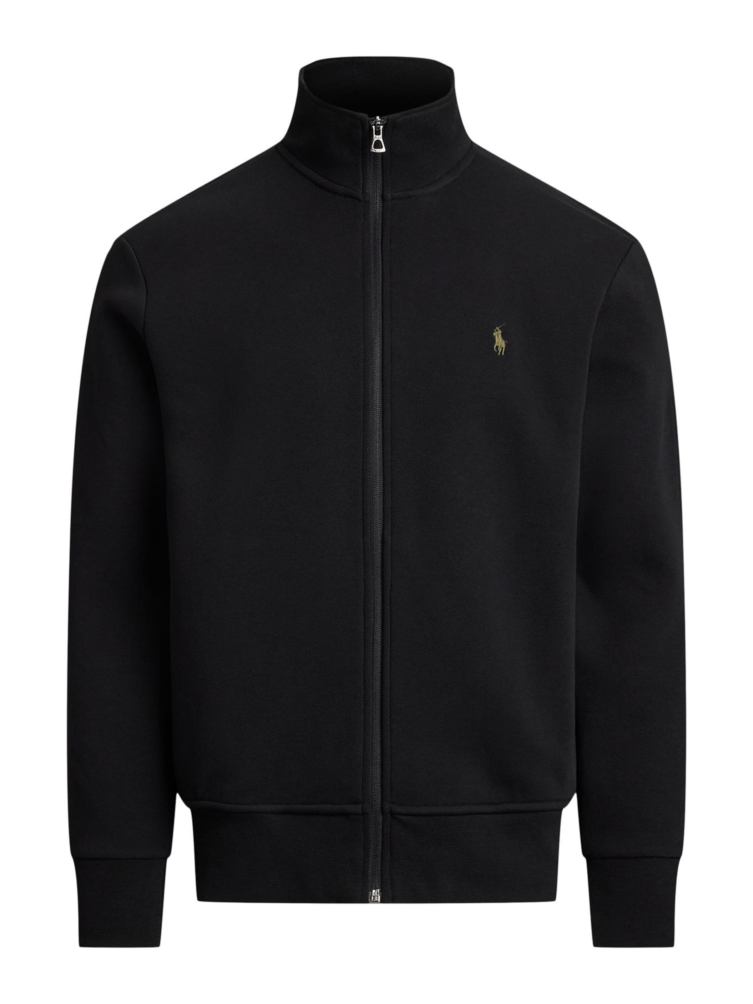 Veste de survêtement Polo Ralph Lauren en noir : devant
