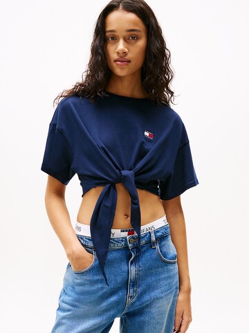Tommy Jeans Shirt in Blue: front
