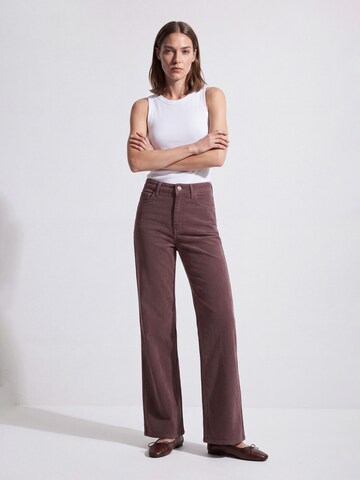 Mavi Flared Jeans in Brown