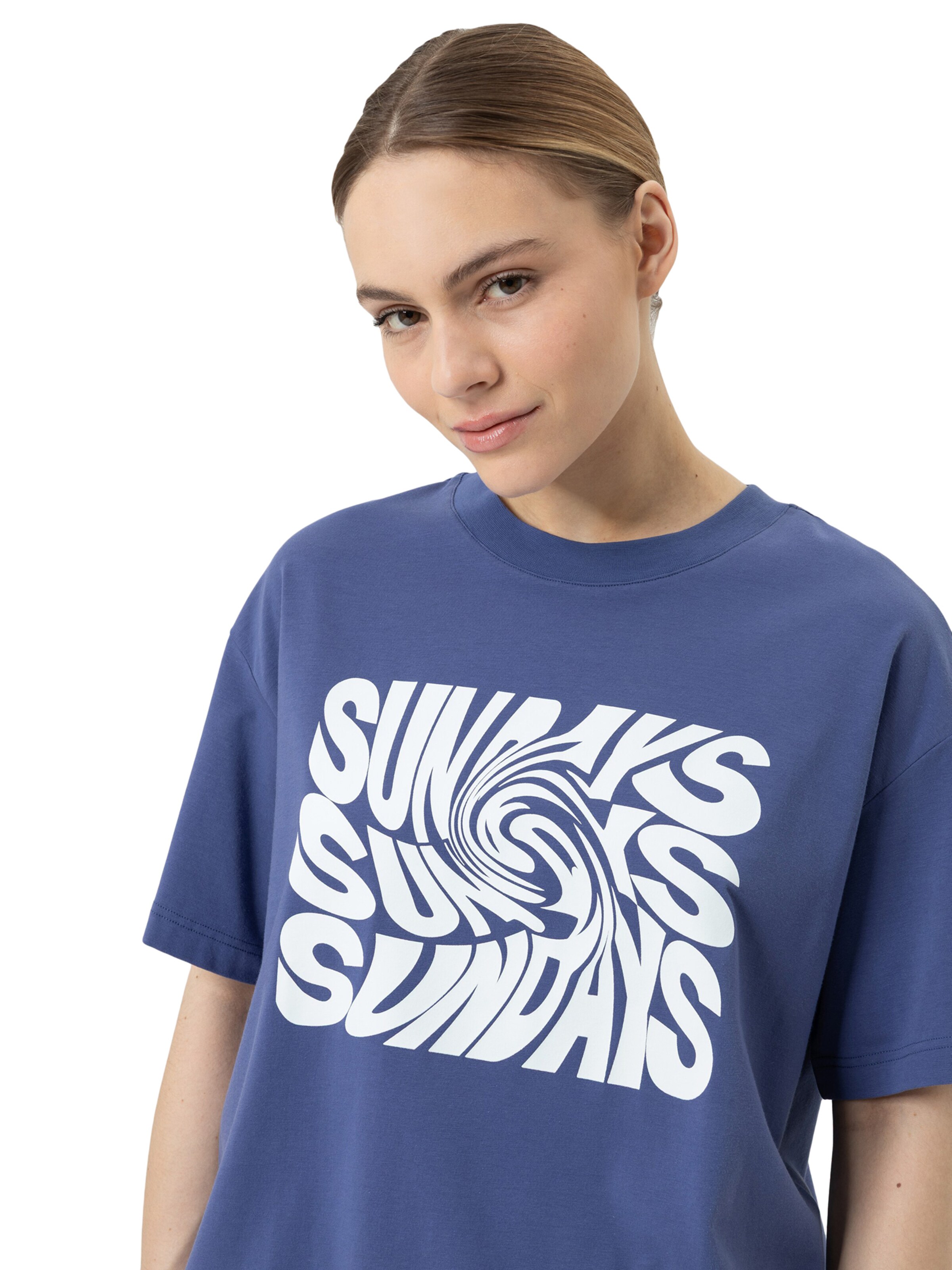 Mey Shirt 'Solid Love' in Blue