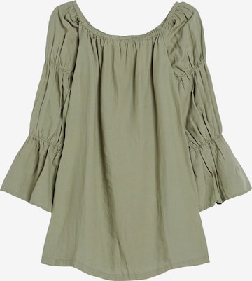 Bershka Dress in Green: front