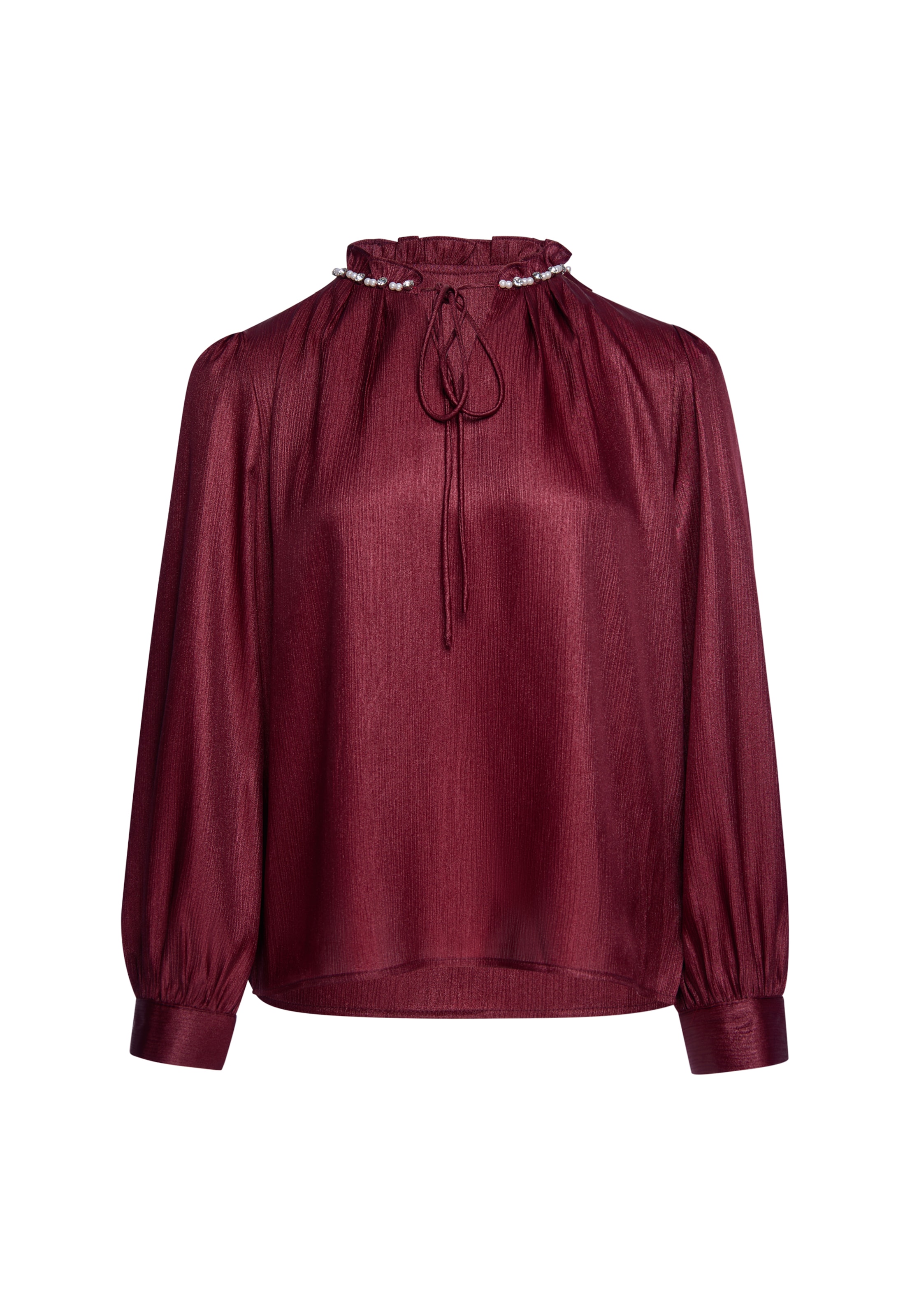Chemisier faina en rouge : devant