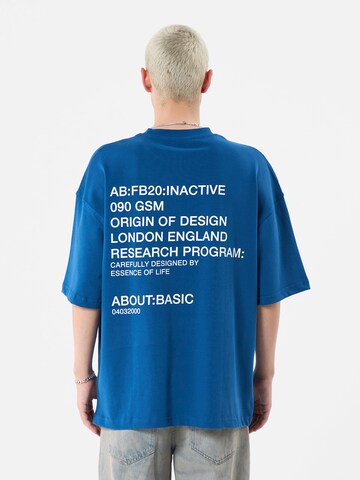 T-Shirt 'Lunaria' VAMOS CLO en bleu