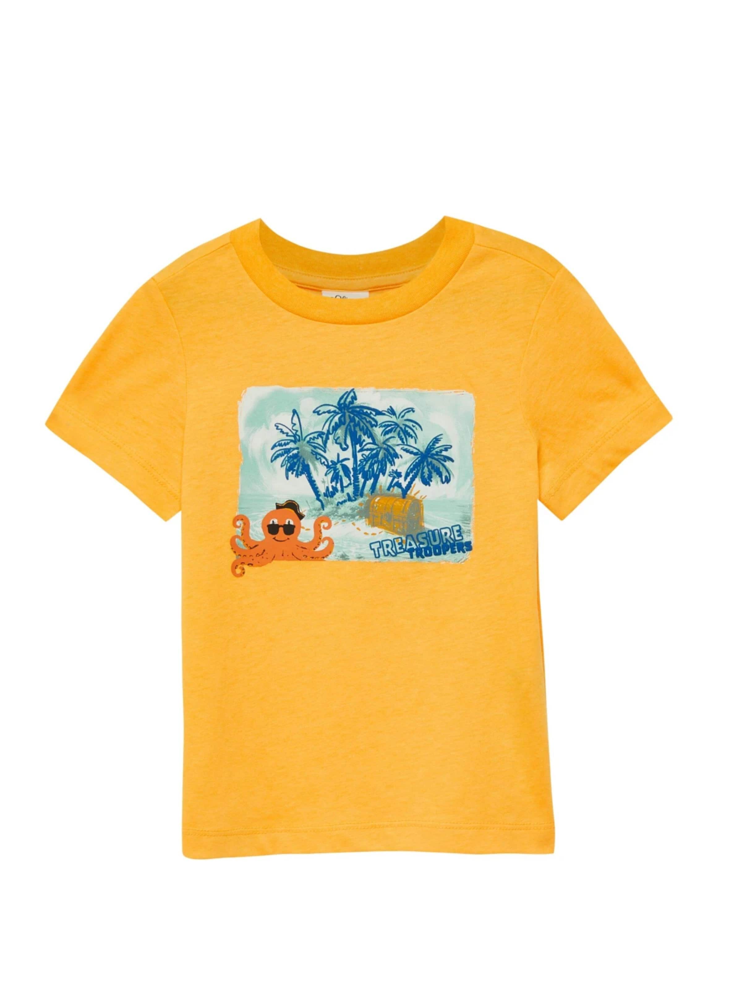 s.Oliver Shirt 'Jongens' in Oranje: voorkant