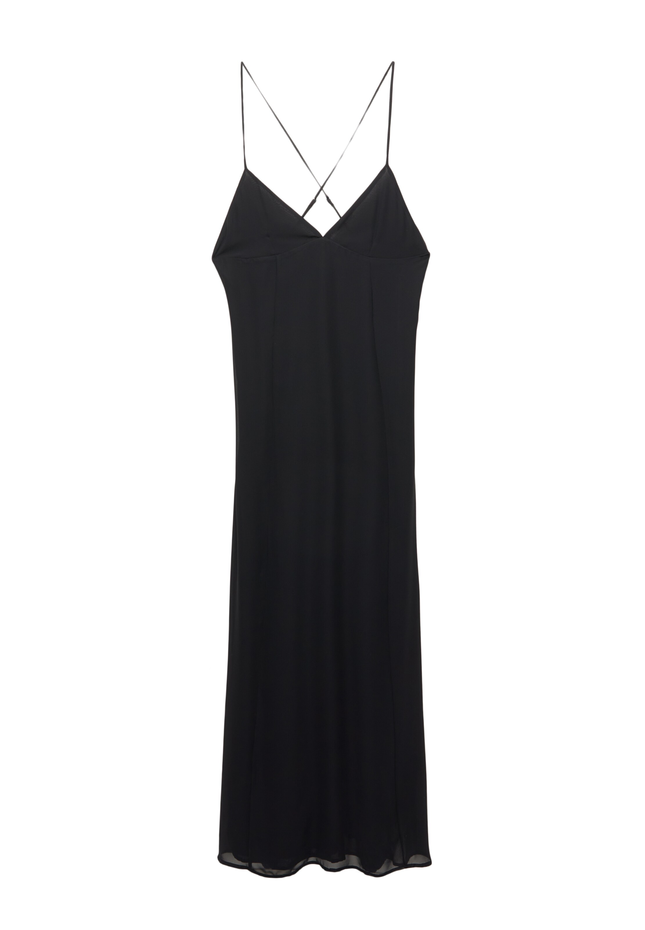 Pull&Bear Letnia sukienka w kolorze czarny