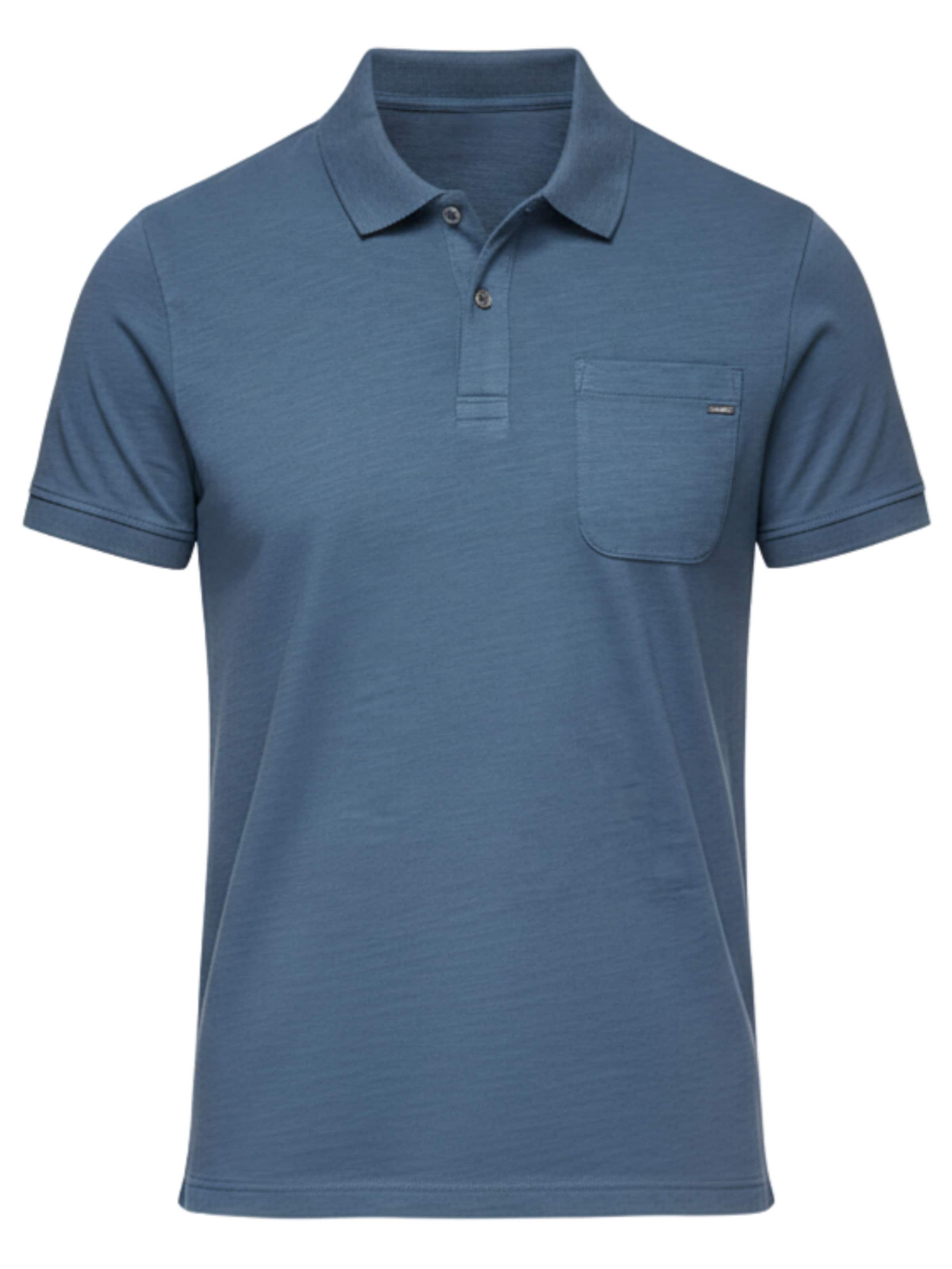 Ombre Shirt in Blauw: voorkant