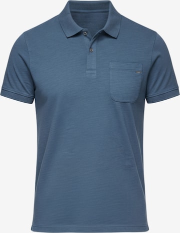 Ombre Shirt in Blauw: voorkant
