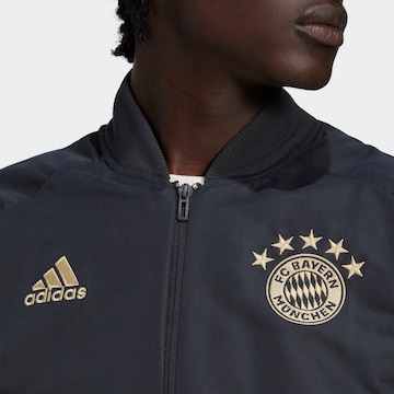 ADIDAS PERFORMANCE Athletic Jacket 'FC Bayern München' in Grey