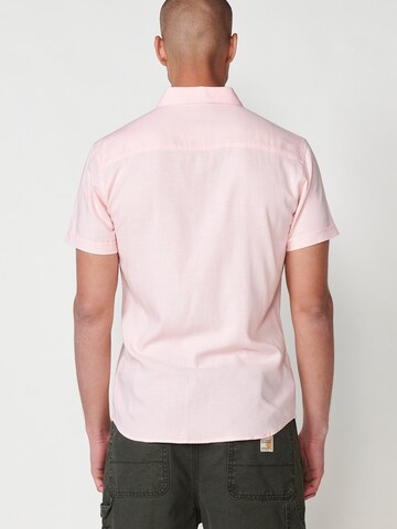 Regular fit Camicia di KOROSHI in rosa