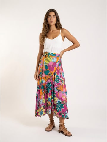 Miss June Rok 'Jupe Longue Mimi' in Gemengde kleuren