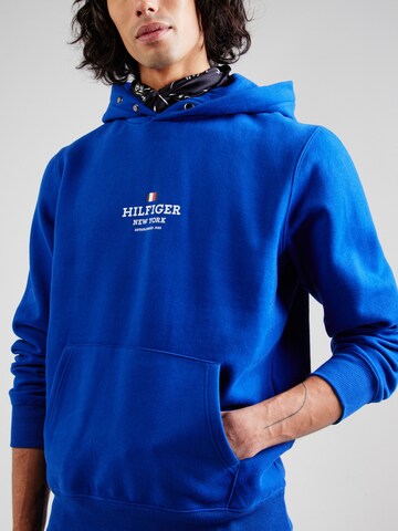 TOMMY HILFIGER Mikina - Modrá