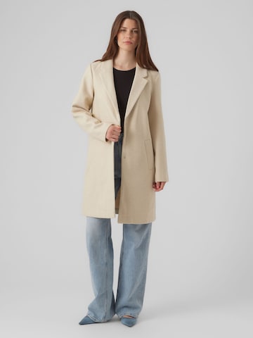 VERO MODA Mantel 'POP' in Beige