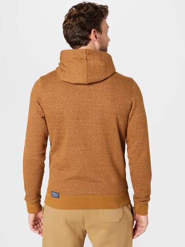 TOM TAILOR Sweatshirt in Braun