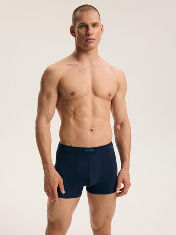 Boxer 'Boxershorts Doppelpack Baumwollmix im Mix elastischer Bund BELL' di Henderson in blu