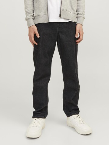 Jack & Jones Junior Loosefit Jeans 'JJChris' i sort: forside